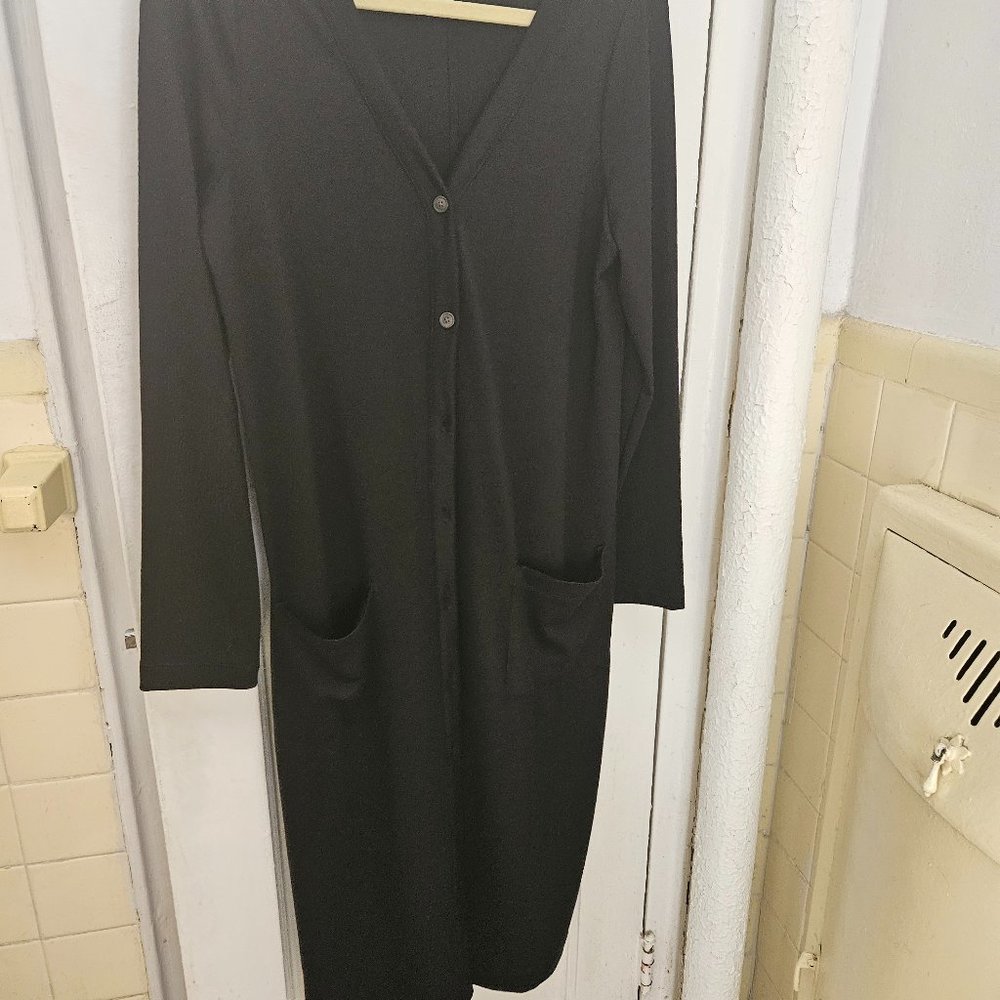 Banana Republic Long black duster